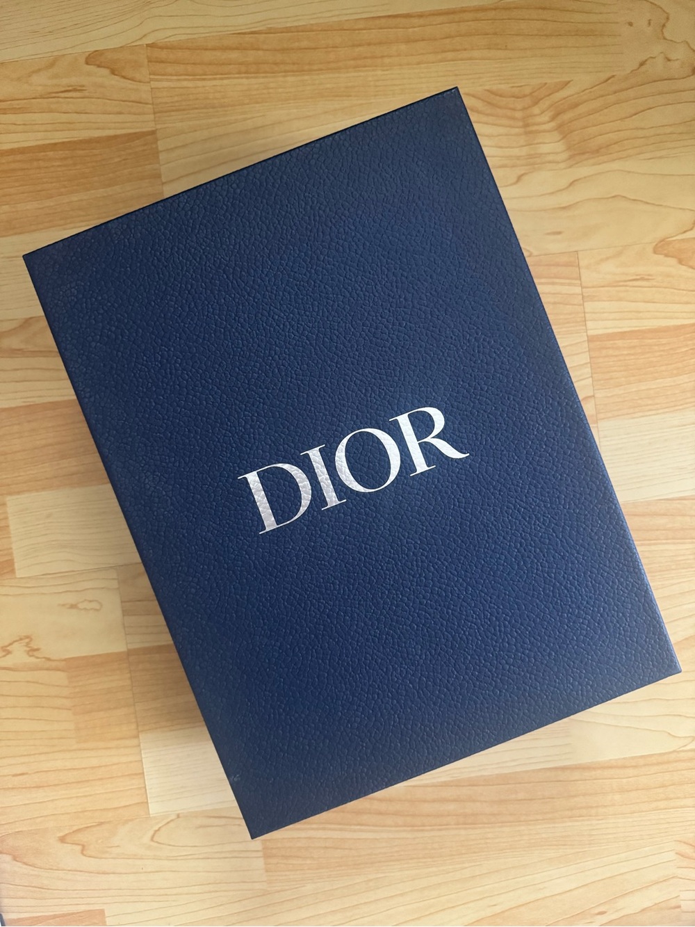 Dior Blue Shoe Box